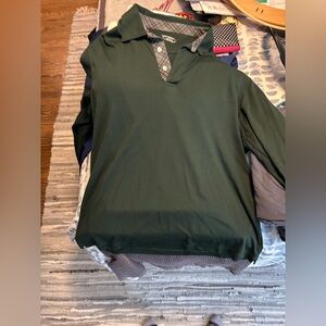 UNTUCKit Dark Green Polo Shirt